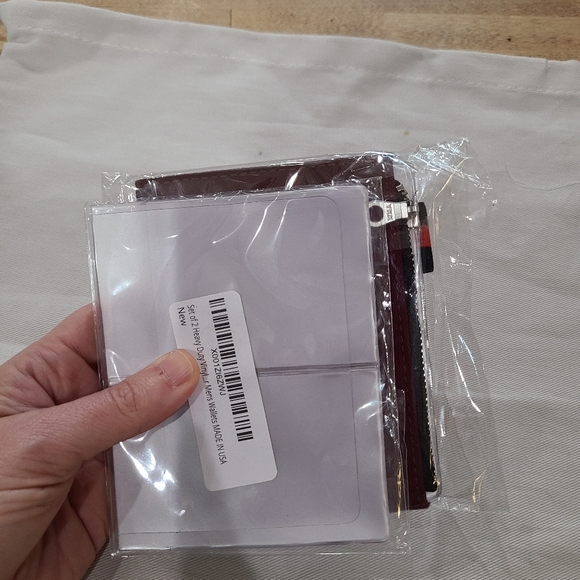 Passport Sized TN Wallet Insert For Travelers Notebook W Extra Card Holders - Picture 6 of 6